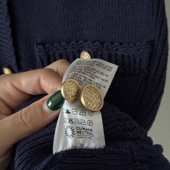 REFORMATION Catalina Navy Cotton Mini Dress XS - Picture 6 of 6